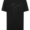 Outlet Philipp Plein Cotton T-shirt Round Neck SS Lamina Scratch