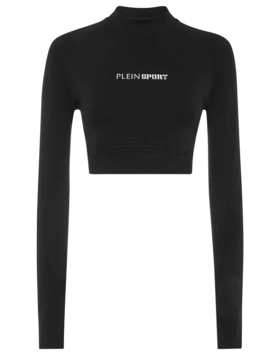 Clearance Philipp Plein Cropped Sport Top