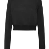 New Philipp Plein Cropped Sweatshirt LS