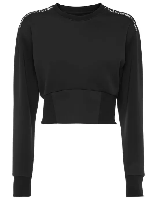 Discount Philipp Plein Cropped Sweatshirt LS