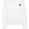 Discount Philipp Plein Cropped Sweatshirt LS Glitter