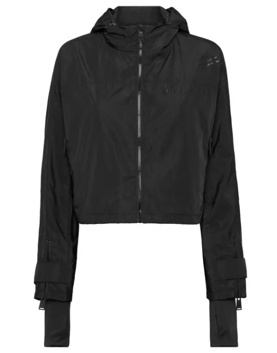 Online Philipp Plein Hooded Active Jacket LS Scratch