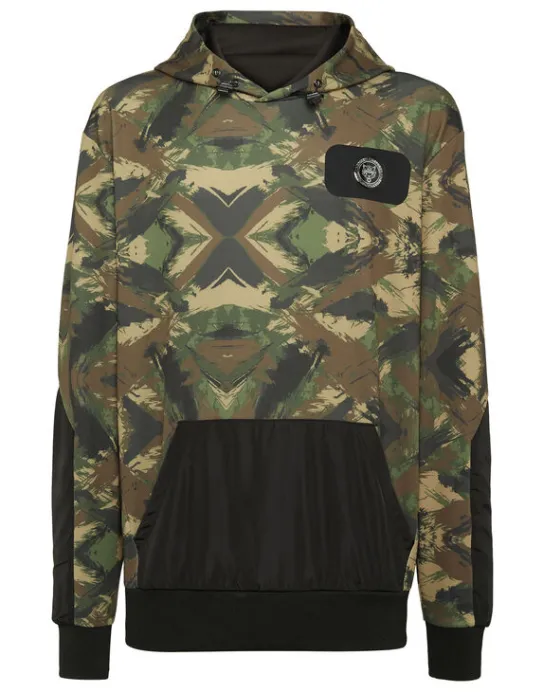 Sale Philipp Plein Hoodie sweatshirt Camouflage