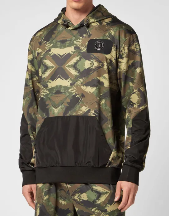 Sale Philipp Plein Hoodie sweatshirt Camouflage