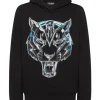 New Philipp Plein Hoodie Sweatshirt Chrome Tiger