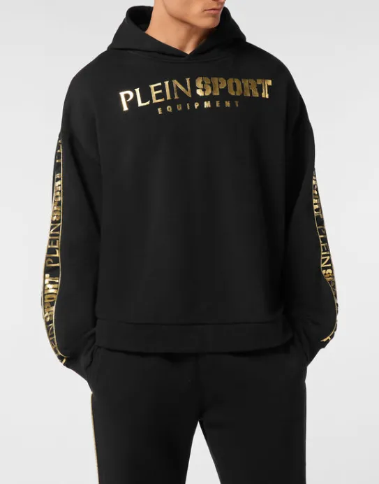 Discount Philipp Plein Hoodie sweatshirt Laminated