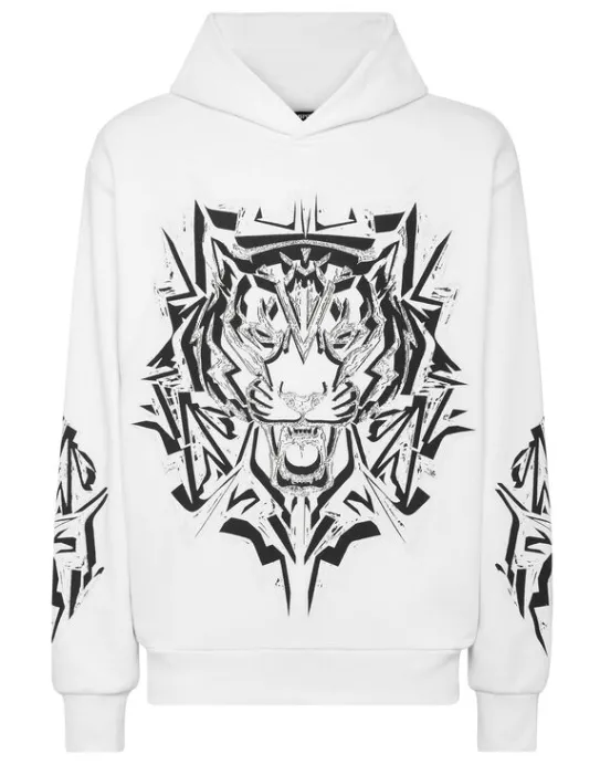 Discount Philipp Plein Hoodie Sweatshirt Thunder Tiger