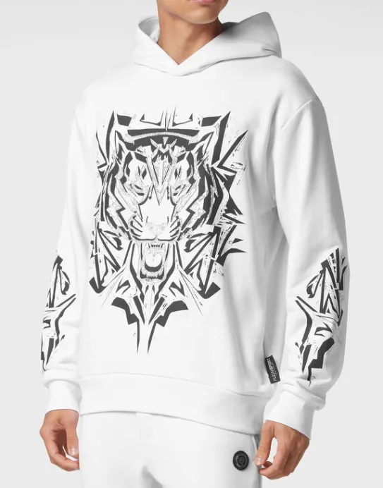 Discount Philipp Plein Hoodie Sweatshirt Thunder Tiger