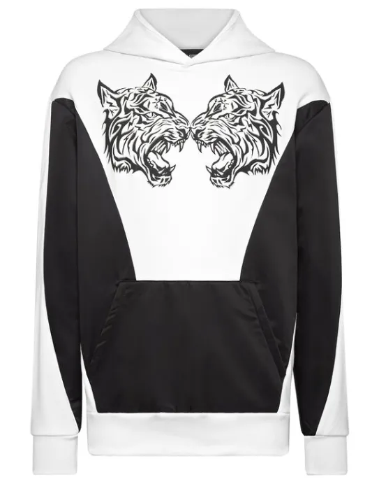 Sale Philipp Plein Hoodie Sweatshirt Tiger