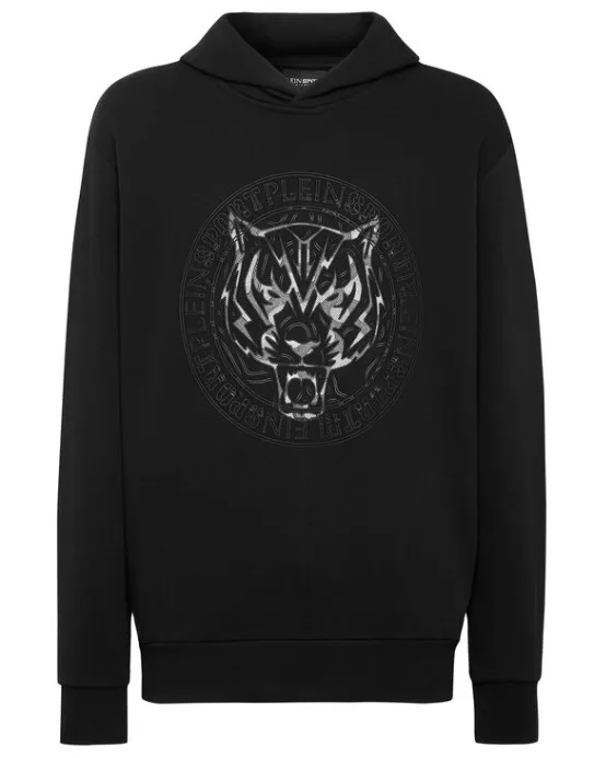 Discount Philipp Plein Hoodie Sweatshirt Tiger