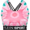 Sale Philipp Plein Jogging Bra Optical Flower