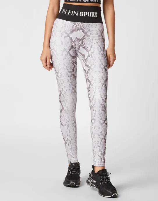 Fashion Philipp Plein Jogging Leggings Pitone