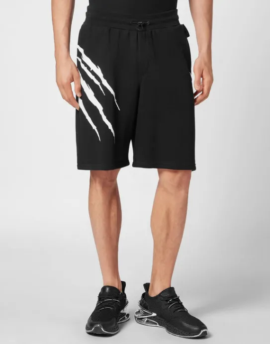 Sale Philipp Plein Jogging Shorts Scratch