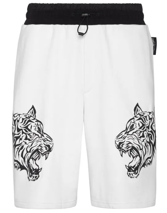 Clearance Philipp Plein Jogging Shorts Tiger