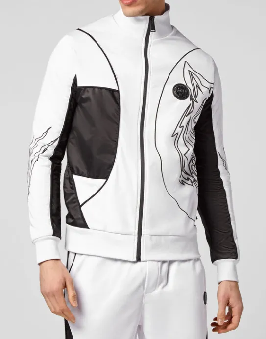 New Philipp Plein Jogging Tracksuit:Top/Trousers Tiger