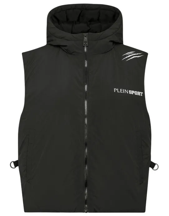 Outlet Philipp Plein Lightweight Padded Vest Scratch