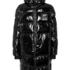 Online Philipp Plein Long Nylon Puffer Jacket