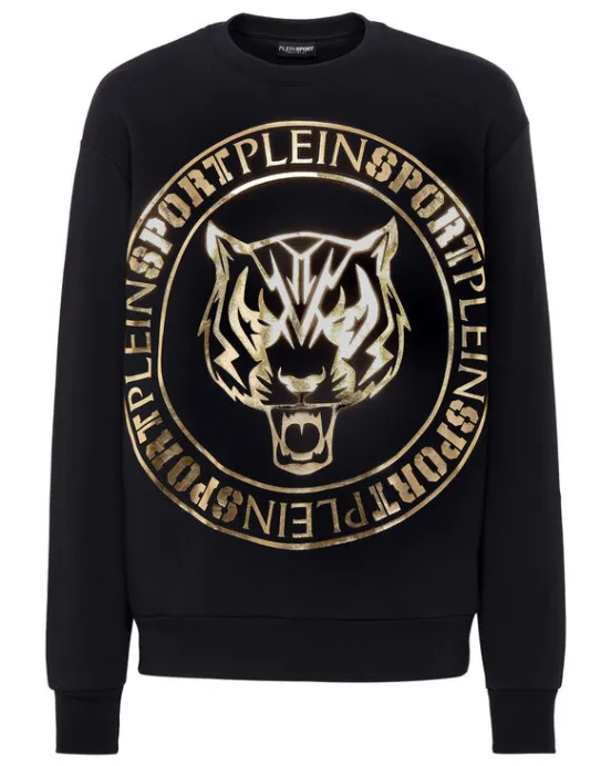 Clearance Philipp Plein Longsleeve Sweatshirt Tiger