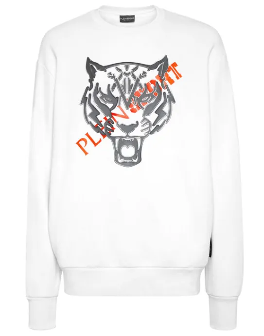 New Philipp Plein Longsleeve Sweatshirt Tiger