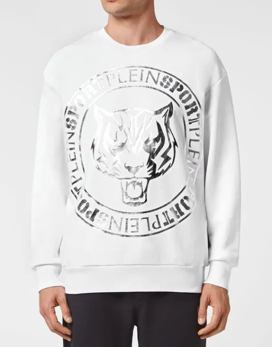 Discount Philipp Plein Longsleeve Sweatshirt Tiger