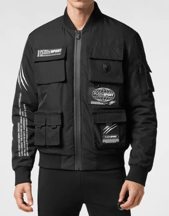 Hot Philipp Plein Nylon Bomber