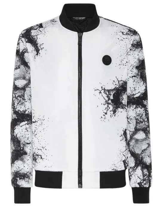 Clearance Philipp Plein Nylon Bomber Splash Extreme