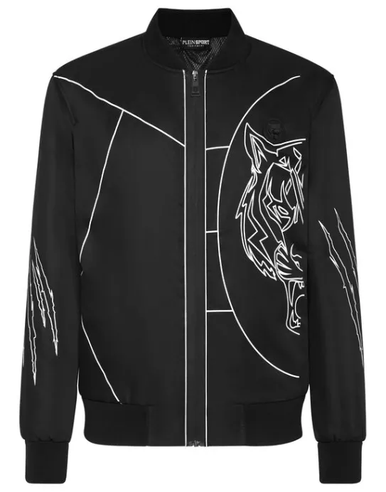 New Philipp Plein Nylon Bomber Tiger Court Edition