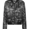 Best Philipp Plein Nylon Bomber Toile