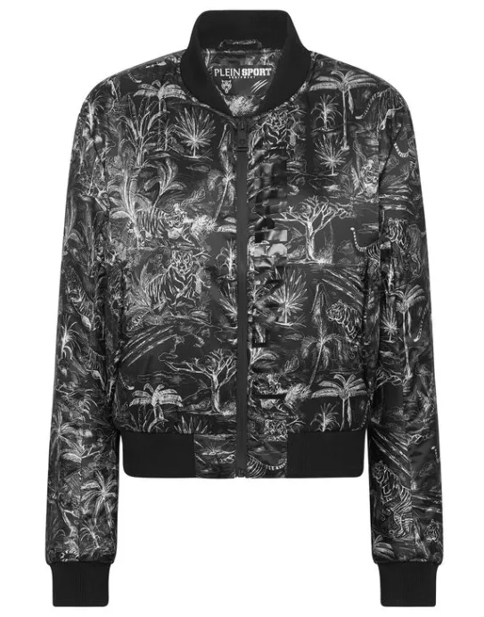 Best Philipp Plein Nylon Bomber Toile