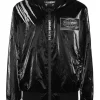 Online Philipp Plein Nylon Crease Bomber Jacket