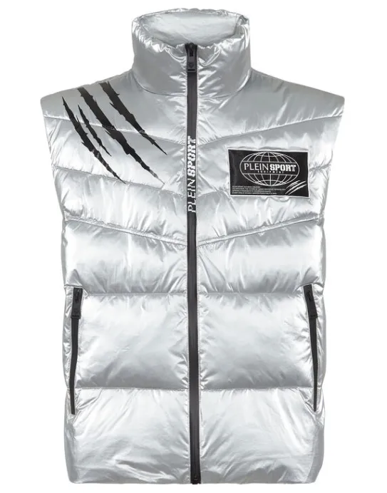 Online Philipp Plein Nylon Crease Vest