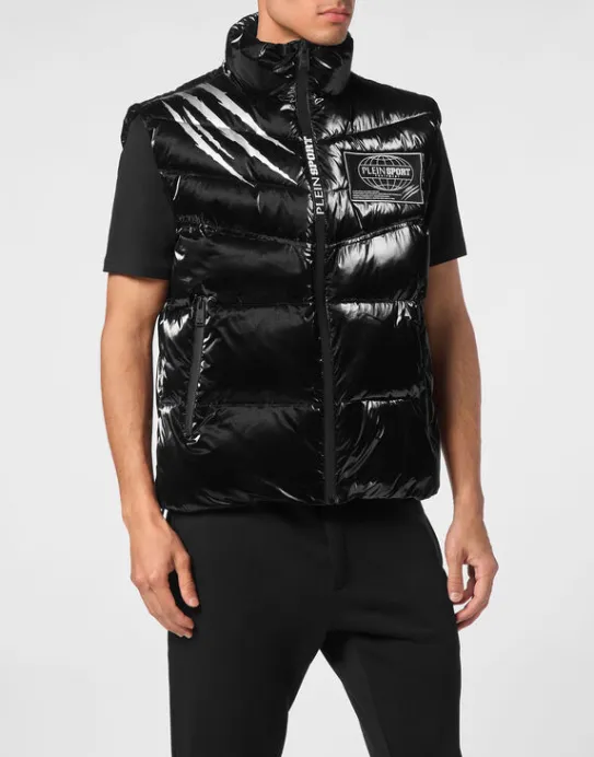 Clearance Philipp Plein Nylon Crease Vest