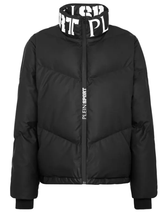 Online Philipp Plein Nylon Down Jacket Tiger