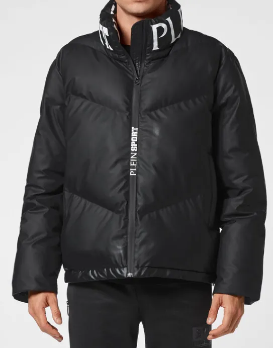 Online Philipp Plein Nylon Down Jacket Tiger