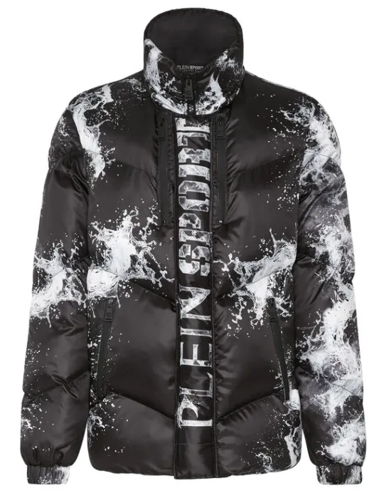 Hot Philipp Plein Nylon Paddded Jacket Splash Extreme