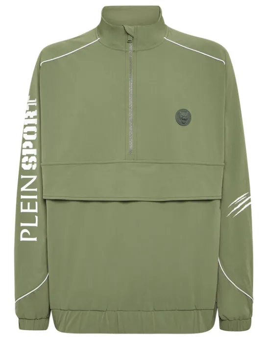 Hot Philipp Plein Nylon Piping Anorak LS Scratch