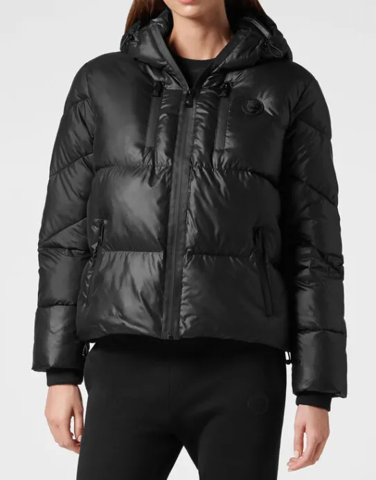 Sale Philipp Plein Nylon Puffer Jacket