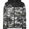 Outlet Philipp Plein Nylon Puffer Jacket Pixel