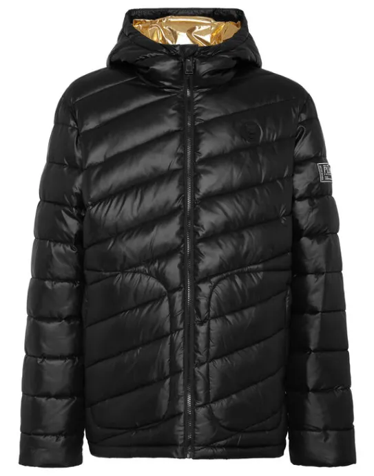 Outlet Philipp Plein Nylon Puffered Jacket