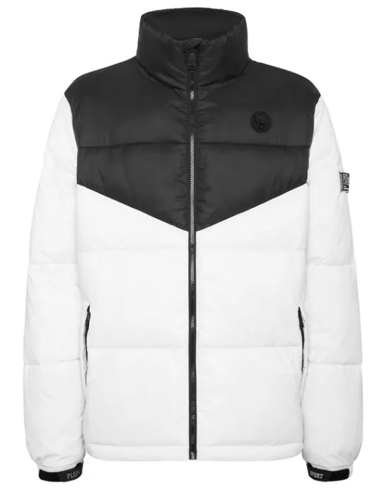 Sale Philipp Plein Nylon Puffered Jacket