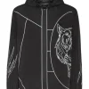 Hot Philipp Plein Nylon Windbreaker Tiger Court Edition