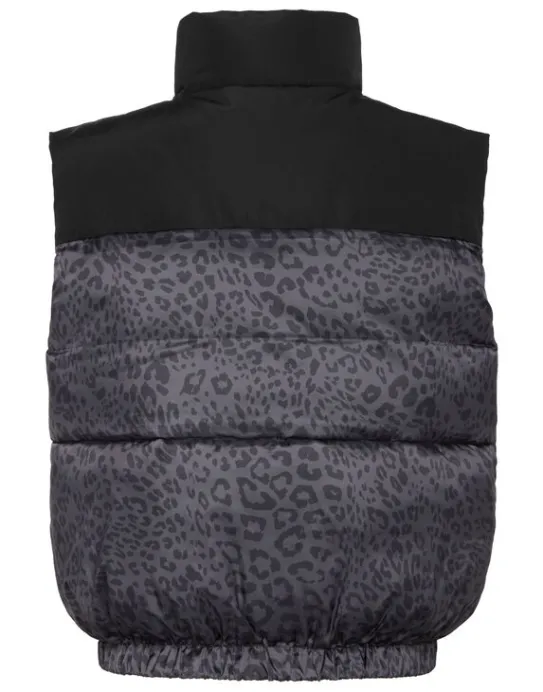 Clearance Philipp Plein Padded Vest Leopard