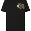 Best Philipp Plein Plein Sport Cotton T-shirt Round Neck SS Lamina Tiger