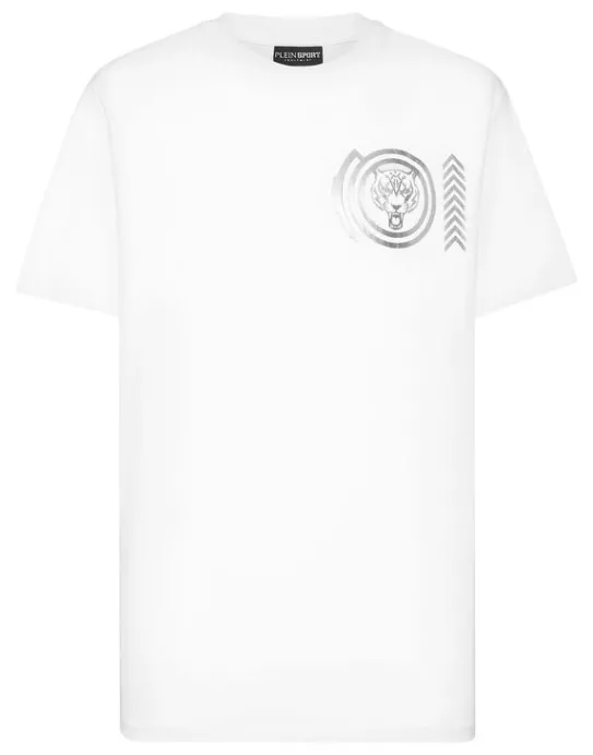 Sale Philipp Plein Plein Sport Cotton T-shirt Round Neck SS Lamina Tiger