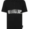 Best Philipp Plein Polo shirt SS Silver Brush