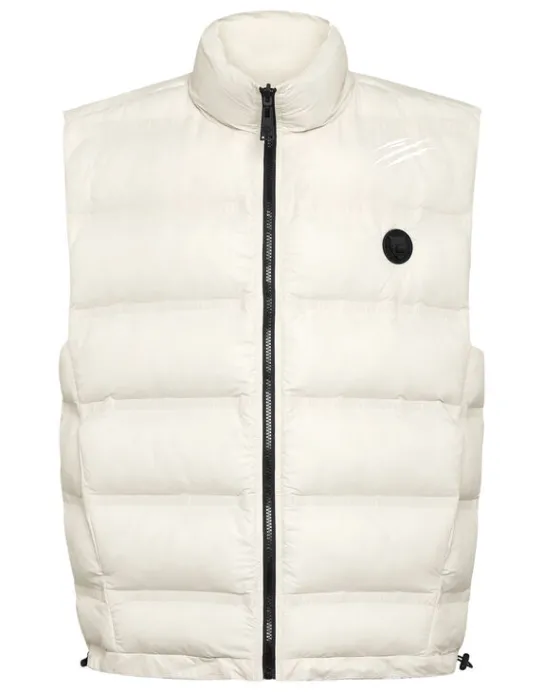 Sale Philipp Plein Reversible Lightweight Padded Vest Scratch