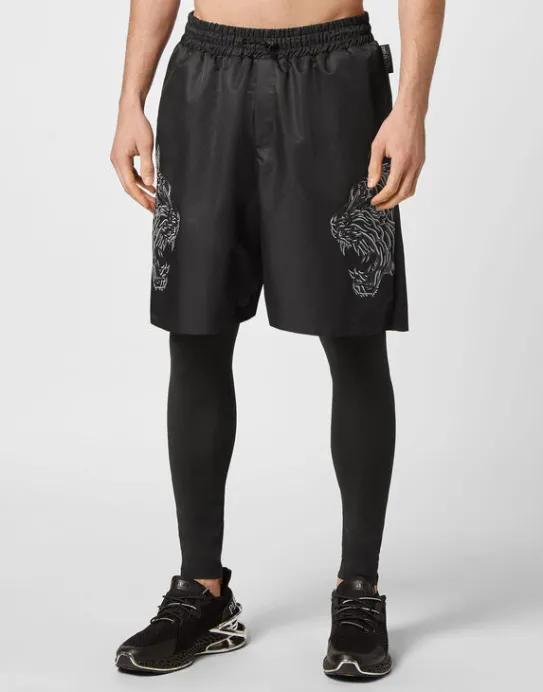 Outlet Philipp Plein Running Pants Tiger