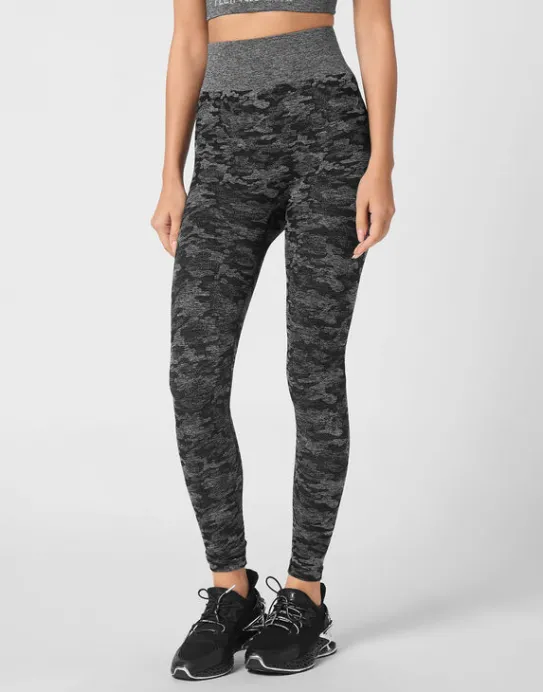 Sale Philipp Plein Seamless Sport Leggings Camouflage