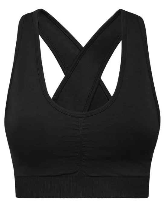 Hot Philipp Plein Seamless Wide Straps Sport Bra Logo