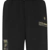 Sale Philipp Plein Short Cargo Pants Laminated